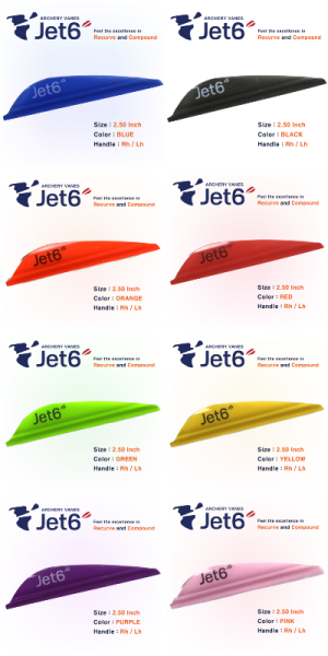 Jet 6 Vane 2.5"